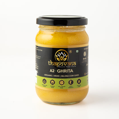 A2 Bilona Ghee | Grass-Fed | Organic | Full Moon - 250 ML