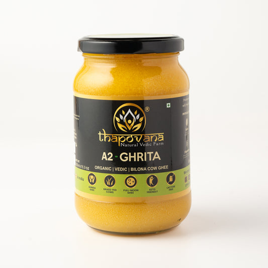 A2 Bilona Ghee | Grass-Fed | Organic | Full Moon - 500 ML