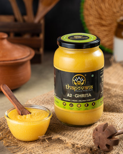 A2 Bilona Ghee | Grass-Fed | Organic | Full Moon - 500 ML