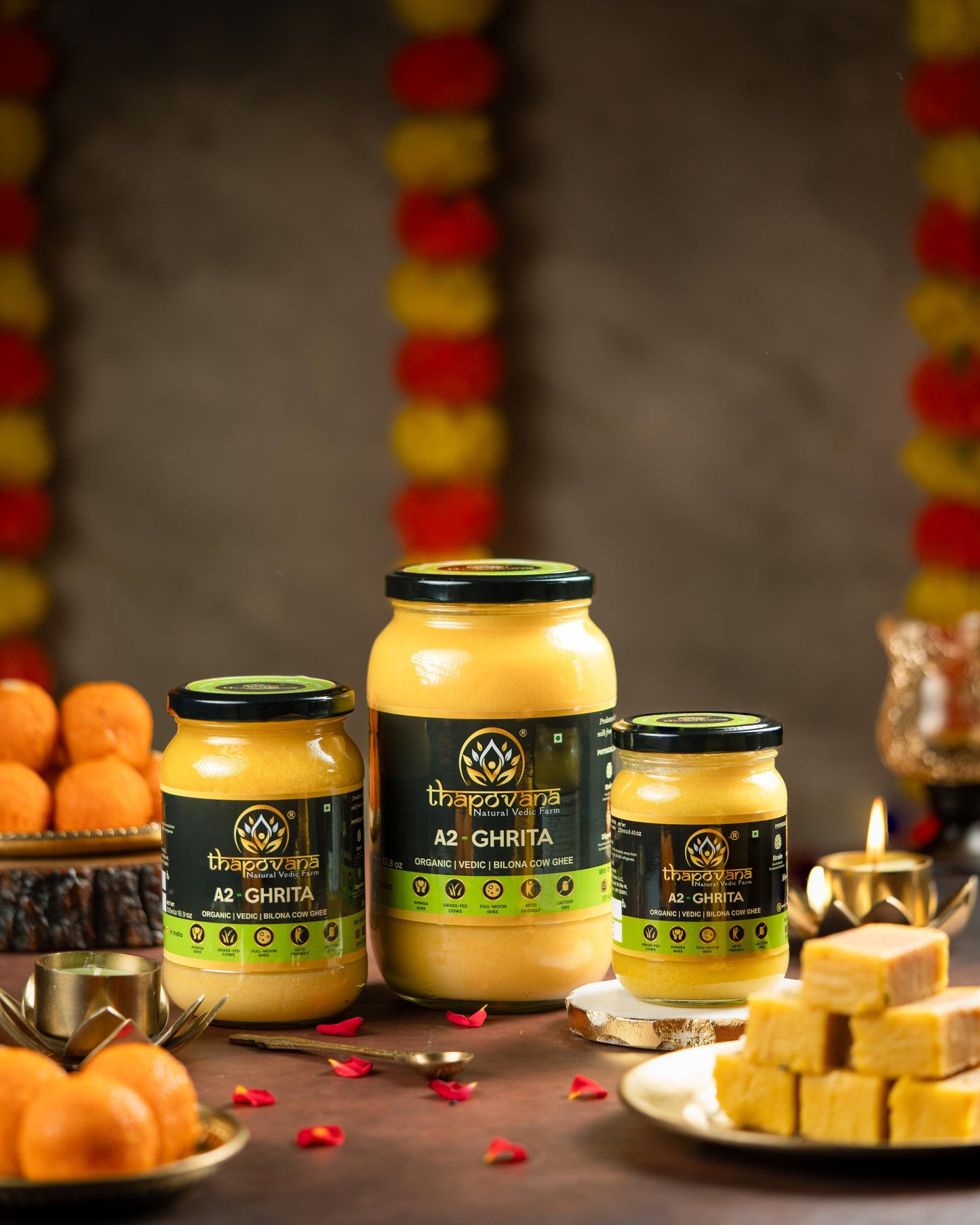 A2 Bilona Ghee | Grass-Fed | Organic | Full Moon - 500 ML